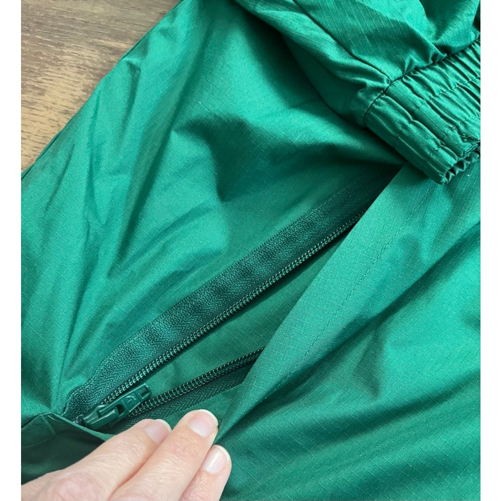 Adidas Trefoil 3 stripes track jacket green size L - Picture 9 of 13